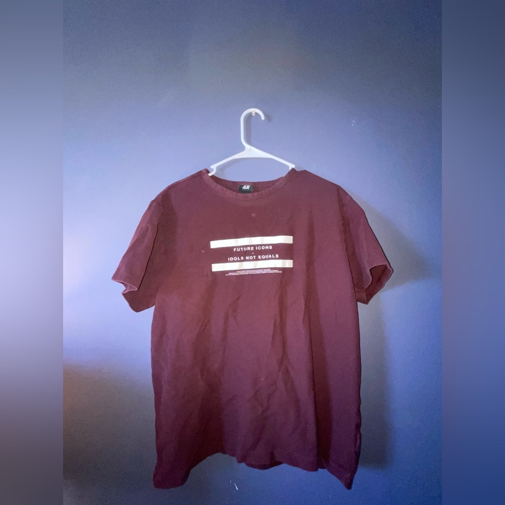 H&M Burgandy Shirt